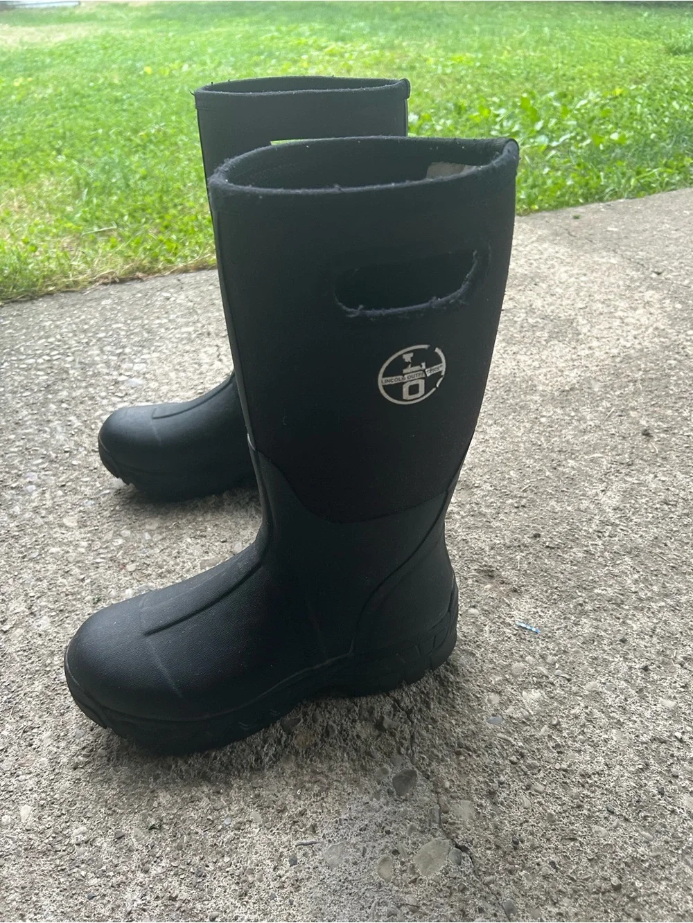 Lincoln Outfitters Men's Black Tall Waterproof Outdoor Boots 9